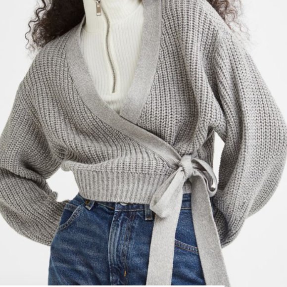 Old Navy Sweaters - Knit Wrap Front Cardigan